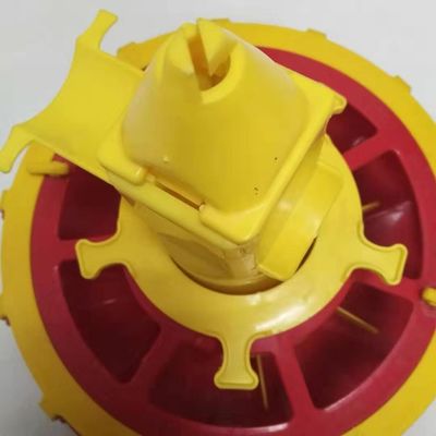 Plastic Feed Pan 115L Chicken Breeding Equipment