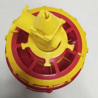 Plastic Feed Pan 115L Chicken Breeding Equipment