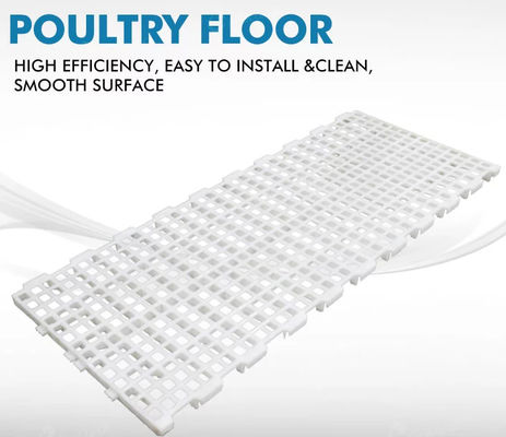 Automatic Broiler Slatted Grating Mesh Poultry Slat Flooring