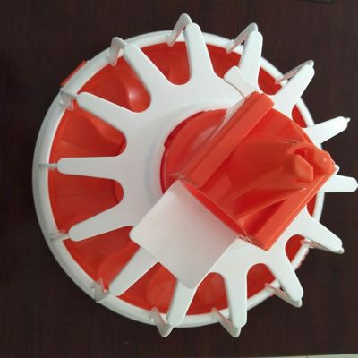 Broiler Chicken Layers Auto Feeding System Plastic Feed Pans