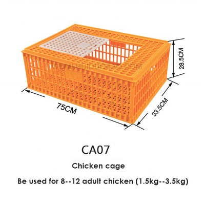 75*55*27CM Poultry Coop Pigeon Chicken Transport Cage