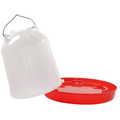 Plastic Bucket 8L 10L 15L Poultry Feeder Drinker