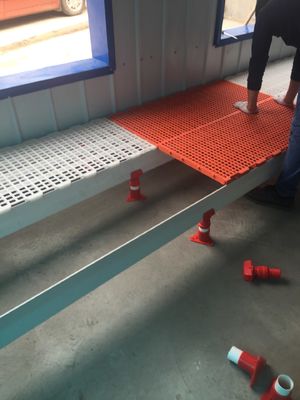 Farm Closed House Ground Plastic Slats For Poultry