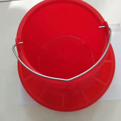 Plastic Bucket Feeding System PE Poultry Feeder Drinker