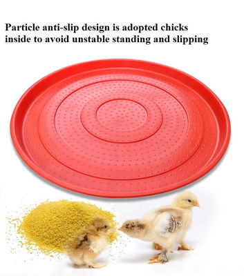 PP Poultry Feeder Drinker 41mm 35mm Hen Feeding Tray