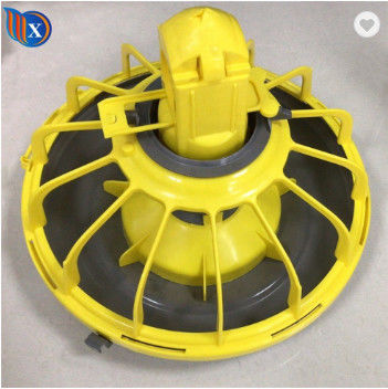 330mm PP Automatic Poultry Feed Pans For Feeding System