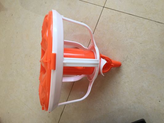 Floor Raising Deep Litter System Chicken Feed Pan In Poultry