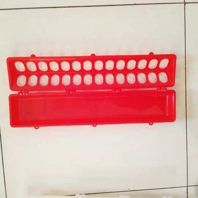 Poultry Farming Equipment 30x10cm Plastic Chicken Feeder