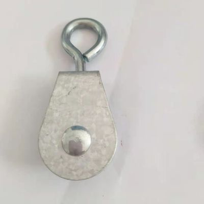 Nylon 4.5cm Plastic Rope Pulley For Poultry Chicken House Drinking System