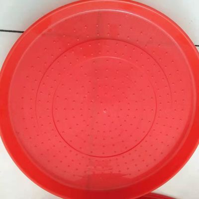 Polypropylene 3cm Height 35cm Dia Chicken Feeding Tray