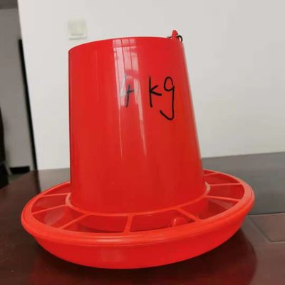 4kg Plastic Poultry Chicken Feeder And Drinker Chick Feeding Bucket
