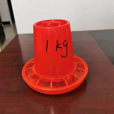 Poultry 1.5kg Hold Polypropylene Chicken Feeder Bucket