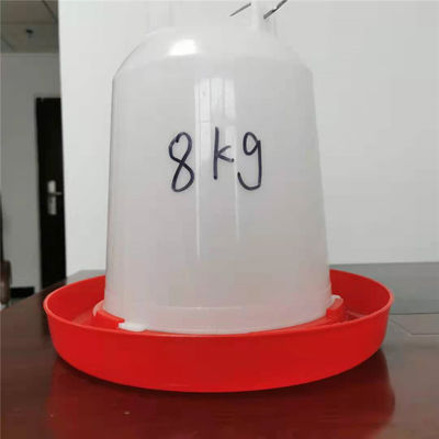 Automatic Plastic 8L Poultry Feeder Drinker For Broiler Breeder