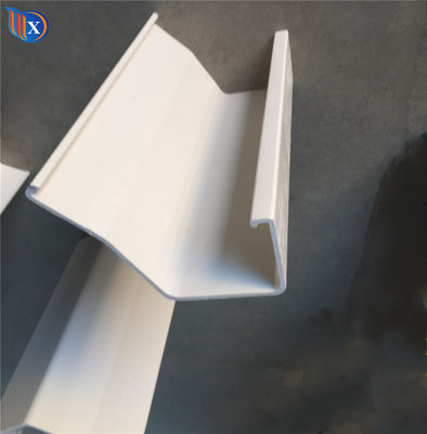 White Automatic Feeding System Poultry Chicken Trough Plastic
