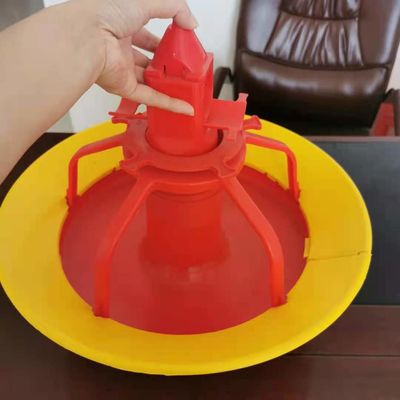 Farm Duck 100pcs Pan Feeder Poultry In Modern Automatic Feeding System