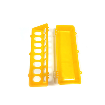 28 Holes 50cm Long Plastic Poultry Feeder Manual For Pigeon Bird