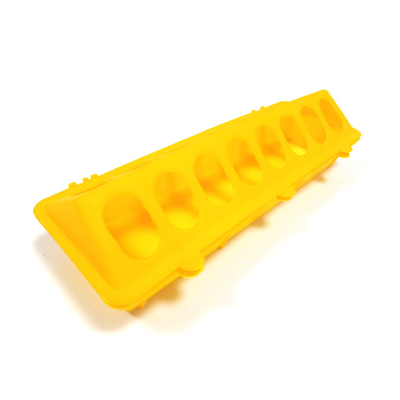 28 Holes 50cm Long Plastic Poultry Feeder Manual For Pigeon Bird