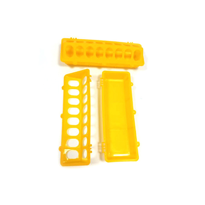 28 Holes 50cm Long Plastic Poultry Feeder Manual For Pigeon Bird