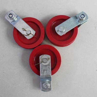 Ss304 Plastic Nylon Poultry Pulley For Chicken Drinking Water Feeding Line