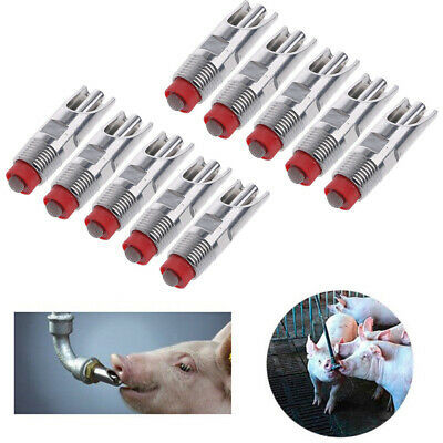 Anticorrosion Automatic Nipple Drinker Livestock For Pig Thickening Waterer