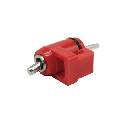 Red PP Chicken Nipple Drinkers For Poultry , Chicken Cup Drinkers