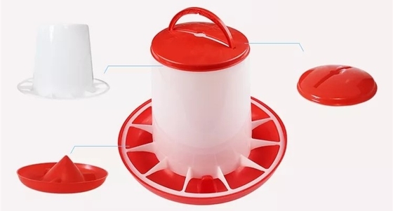 Plastic Manual Chicken Poultry Feeders For Broiler Layer Breeder