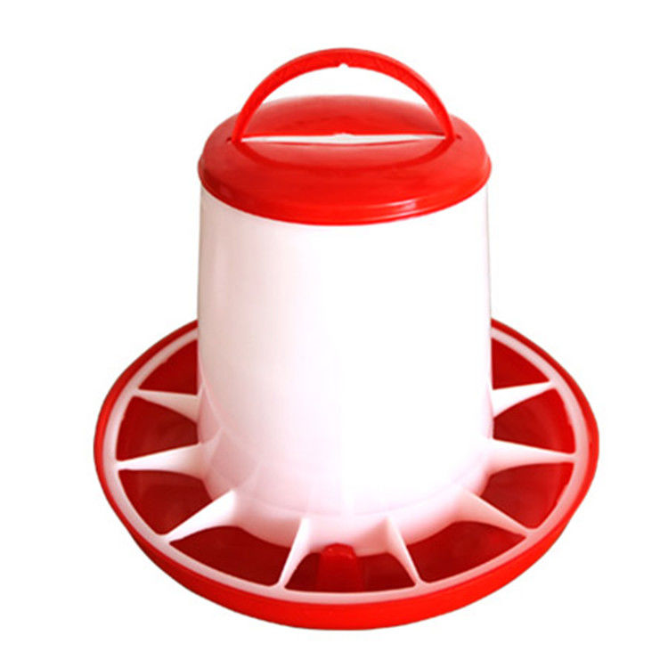 Chicken Plastic Poultry Feeder Pan Bucket and Water Drinker Wholesale Farm Equipment Auto Chicken Feeder