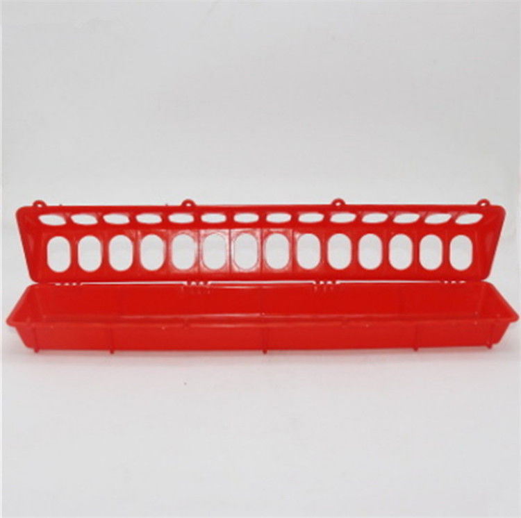 50cm Plastic Flip Top Poultry Feeder Drinker For Hens Chicken