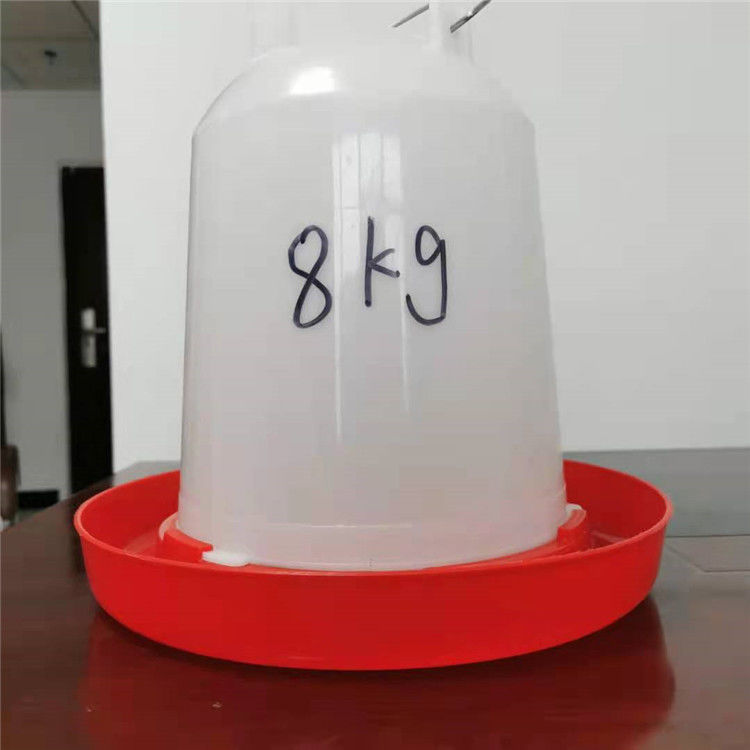 Automatic Plastic 8L Poultry Feeder Drinker For Broiler Breeder