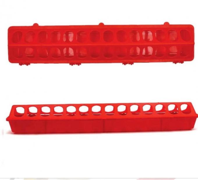 50cm Plastic Flip Top Poultry Feeder Drinker For Hens Chicken